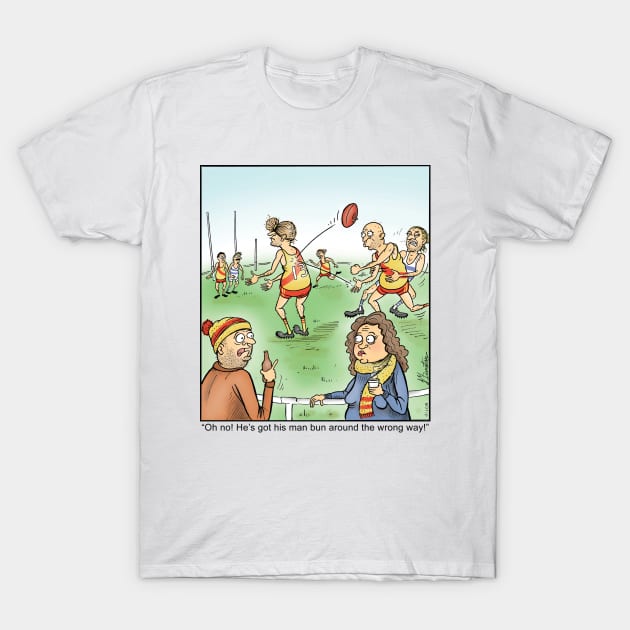 Footy T-Shirt by JedDunstan